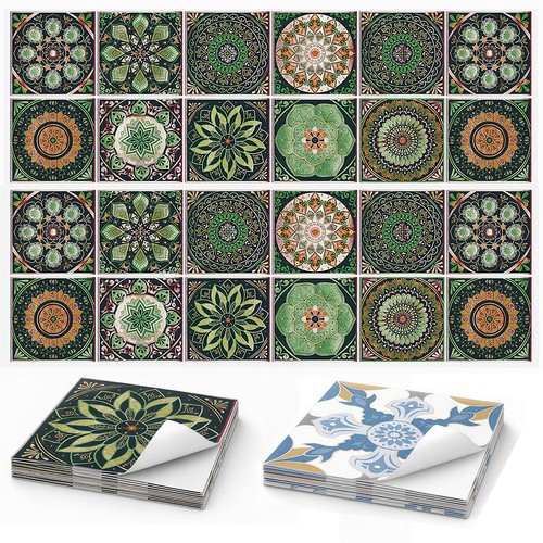 24x self adhesive pvc tile - self-adhesive,
