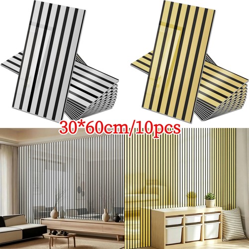10x thick stripe tiles - stripe, wall
