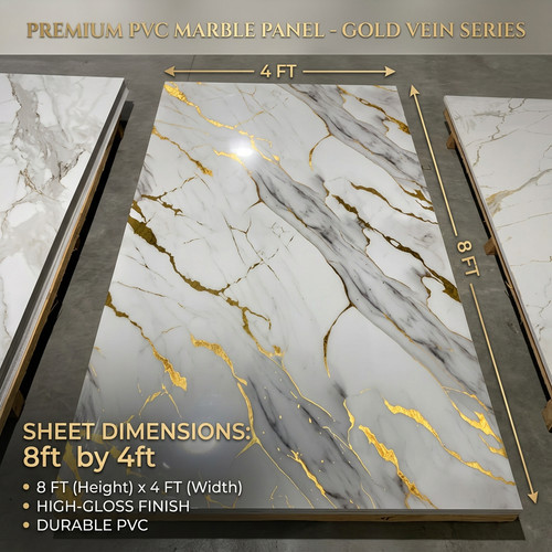 Pvc marble effect - pvc, wall
