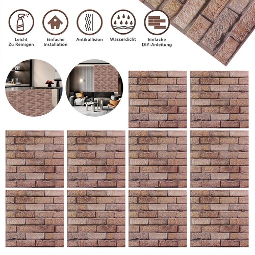 10pcs wallpaper brick - 10pcs,