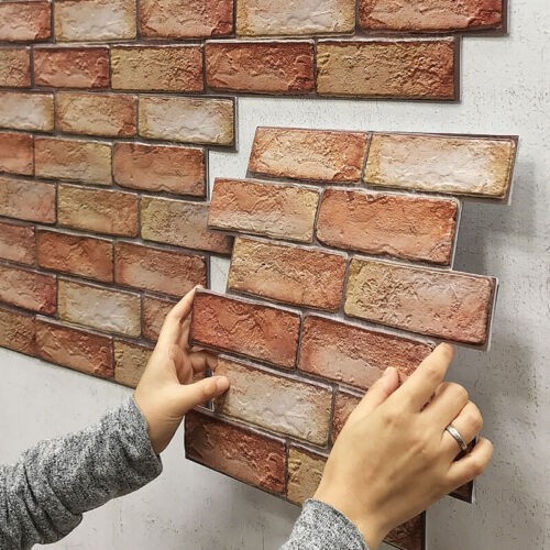 10pcs tile brick wall - 10pcs, 3d