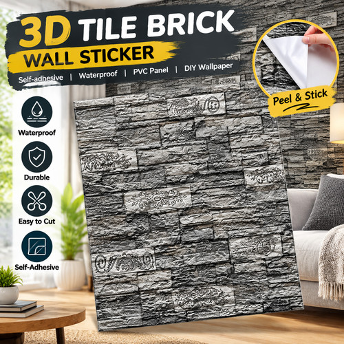 Brick effect wall - effect, panels