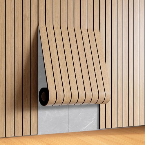 Wood slat wall - wood, panels