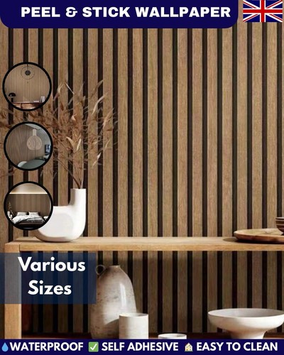 10m wood slat - 10m, wall