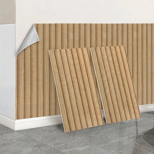 Pack self adhesive wood - 10/pack, self-adhesive