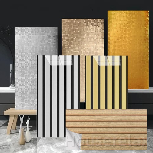 10x stripe wall tiles stickers - stripe,