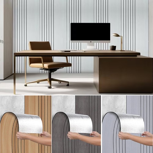 Wood grain self - grain, self-adhesive