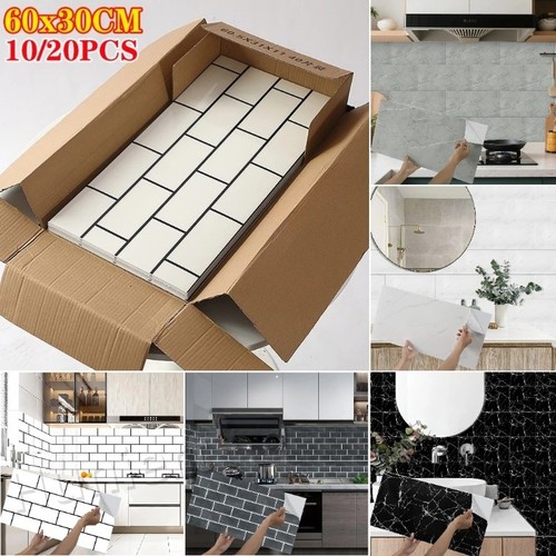 20x pvc marble tiles wall - pvc,