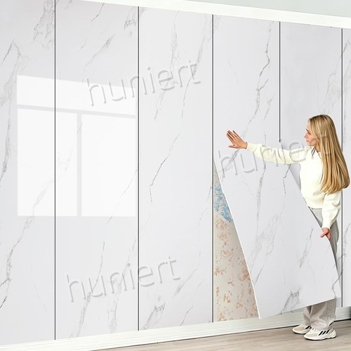 Thick marble wall - marble, tiles