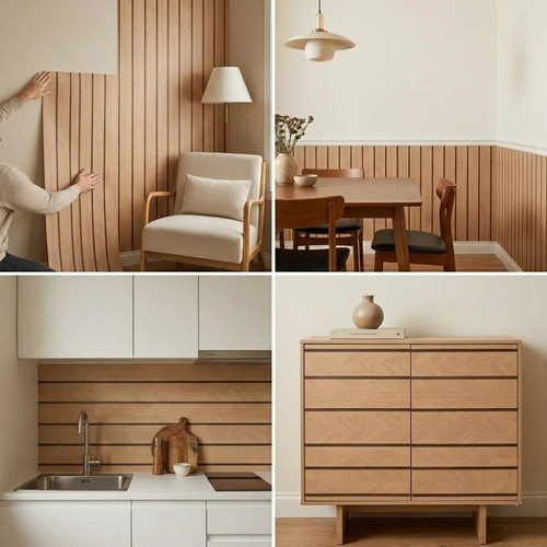 Self adhesive pvc wall panels - wall,