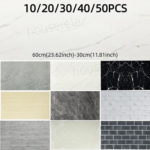 50x pvc marble - tiles, wall