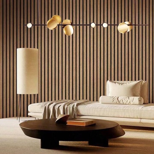 10m wood slat wall panels - wood,