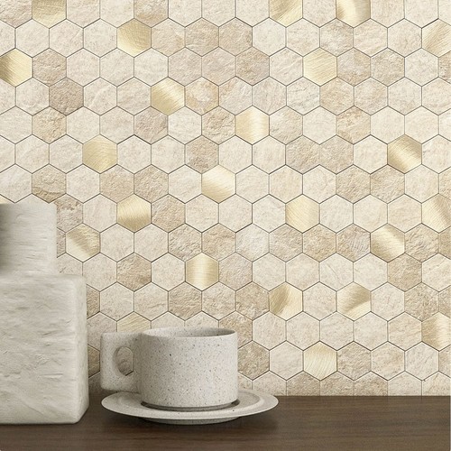 Hexagon self adhesive - self,